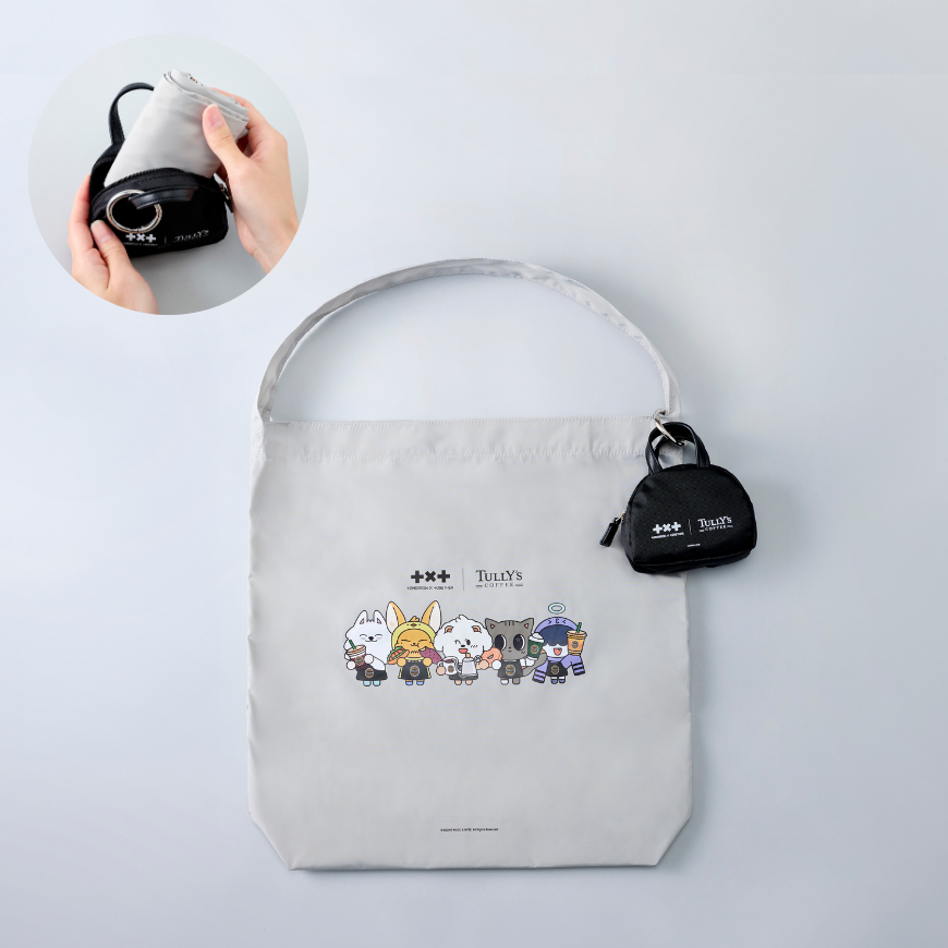 ポーチ付きショルダーエコバッグ|バッグ他|グッズ|商品情報|TULLY'S